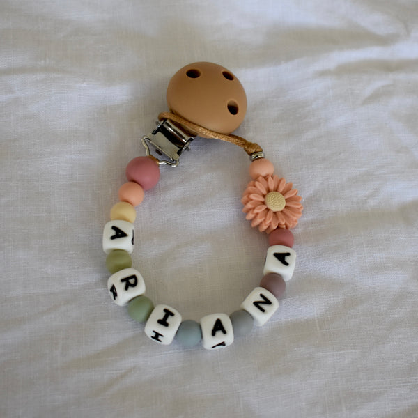 Personalised Daisy Dummy Clip