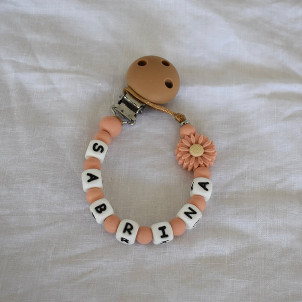 Personalised Daisy Dummy Clip